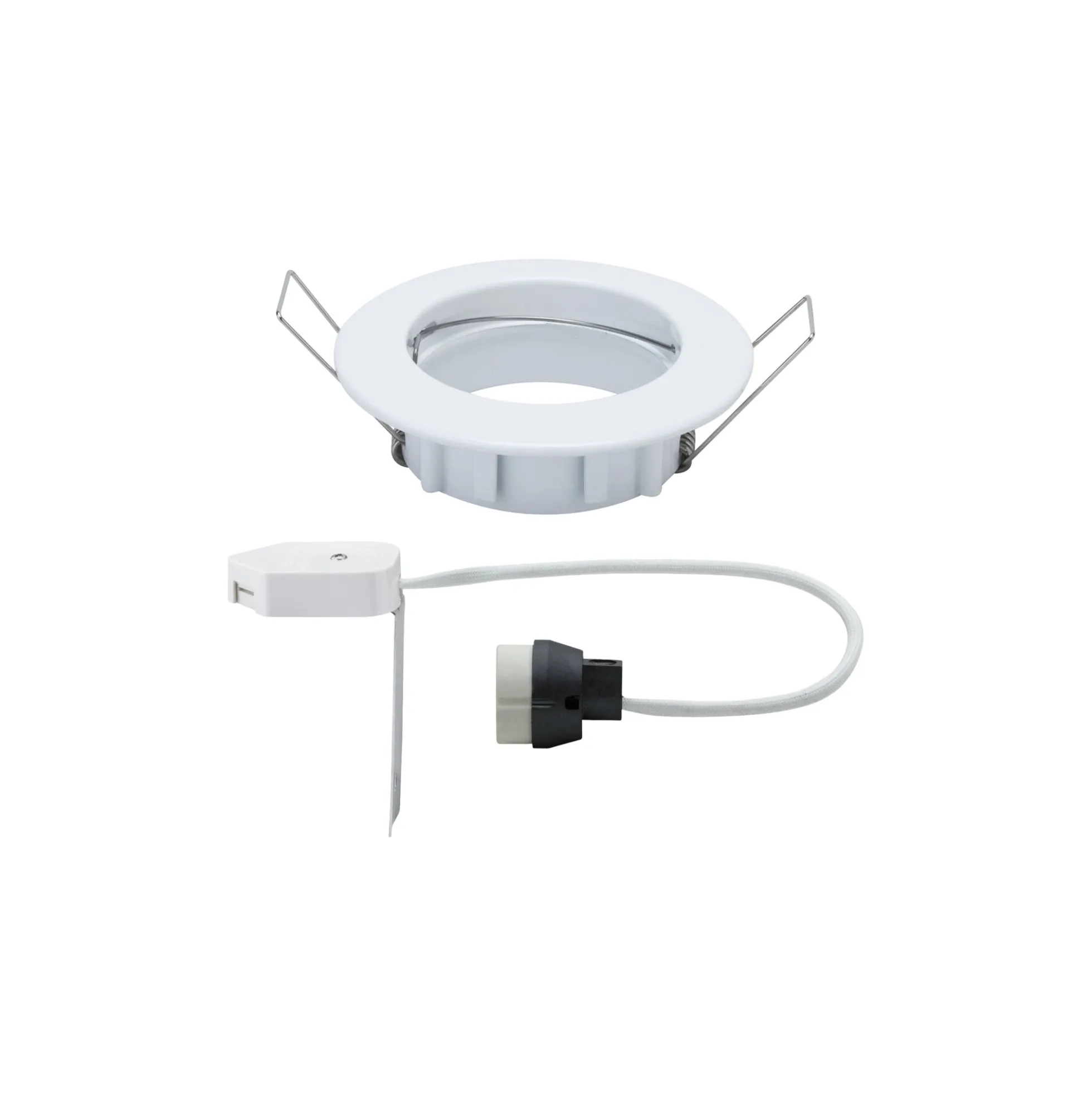 Premium LED Einbauleuchte - Premium LED Einbauleuchte IP44 rund 79mm GU10 max. 50W 230V dimmbar Weiß