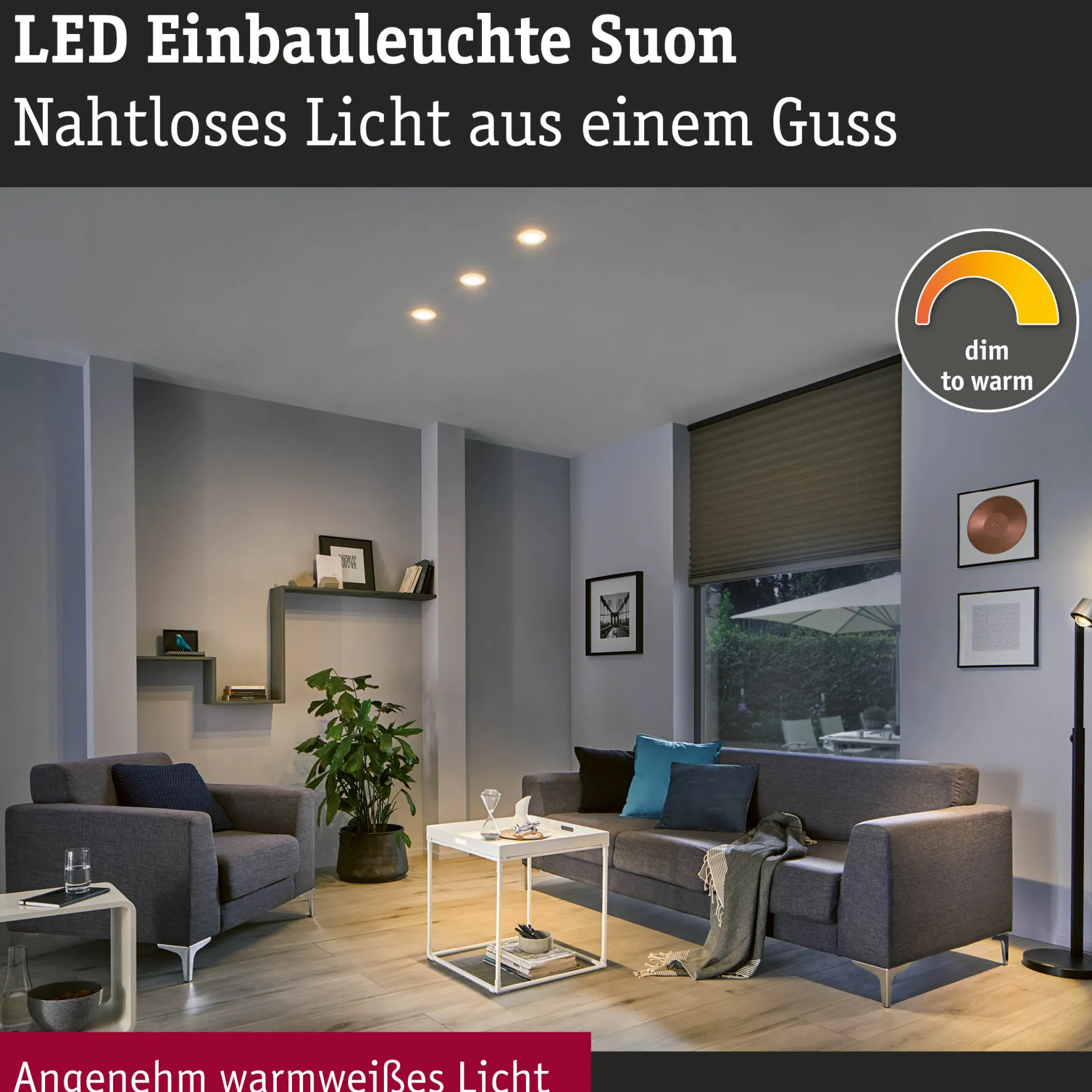 Premium LED Einbauleuchte Dim to Warm - Suon Basisset