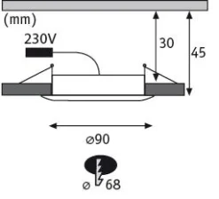 Premium LED Einbauleuchte Dim to Warm - Suon Basisset