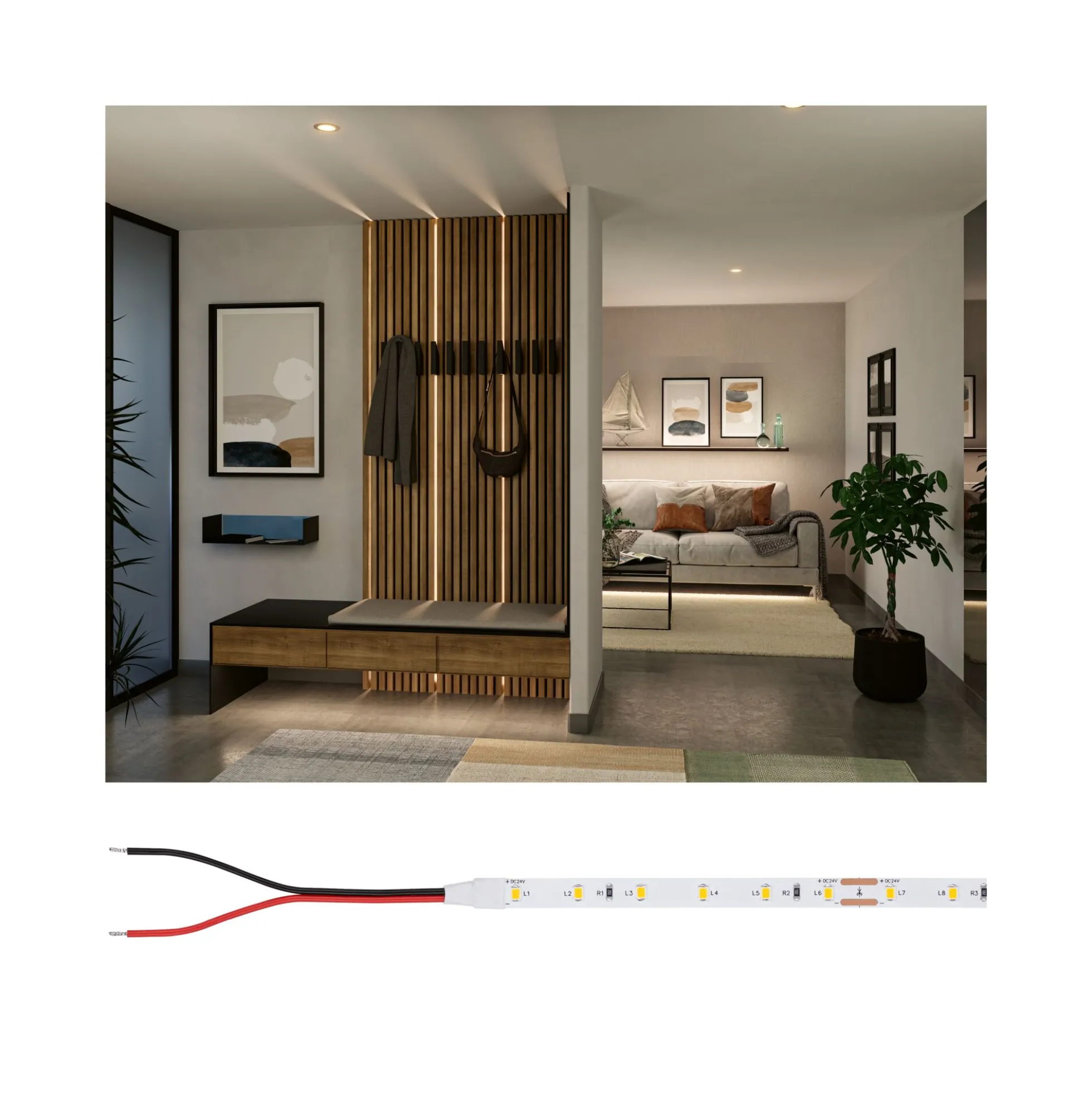 Pro Strip LED Strip - Silver P25 827