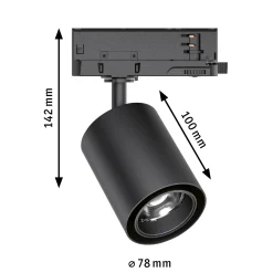 ProRail3 LED Schienenspot - Kratos 50°