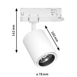 ProRail3 LED Schienenspot - Kratos 50°