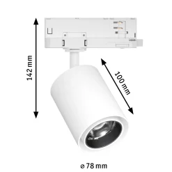 ProRail3 LED Schienenspot - Kratos 50°