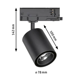ProRail3 LED Schienenspot - Kratos