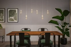 Rustic Shine Standard 230V - LED Globe Filament in S-Form