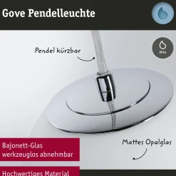 Selection Bathroom LED Pendelleuchte - Gove