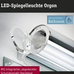 Selection Bathroom LED Spiegelleuchte - Orgon Steckdose
