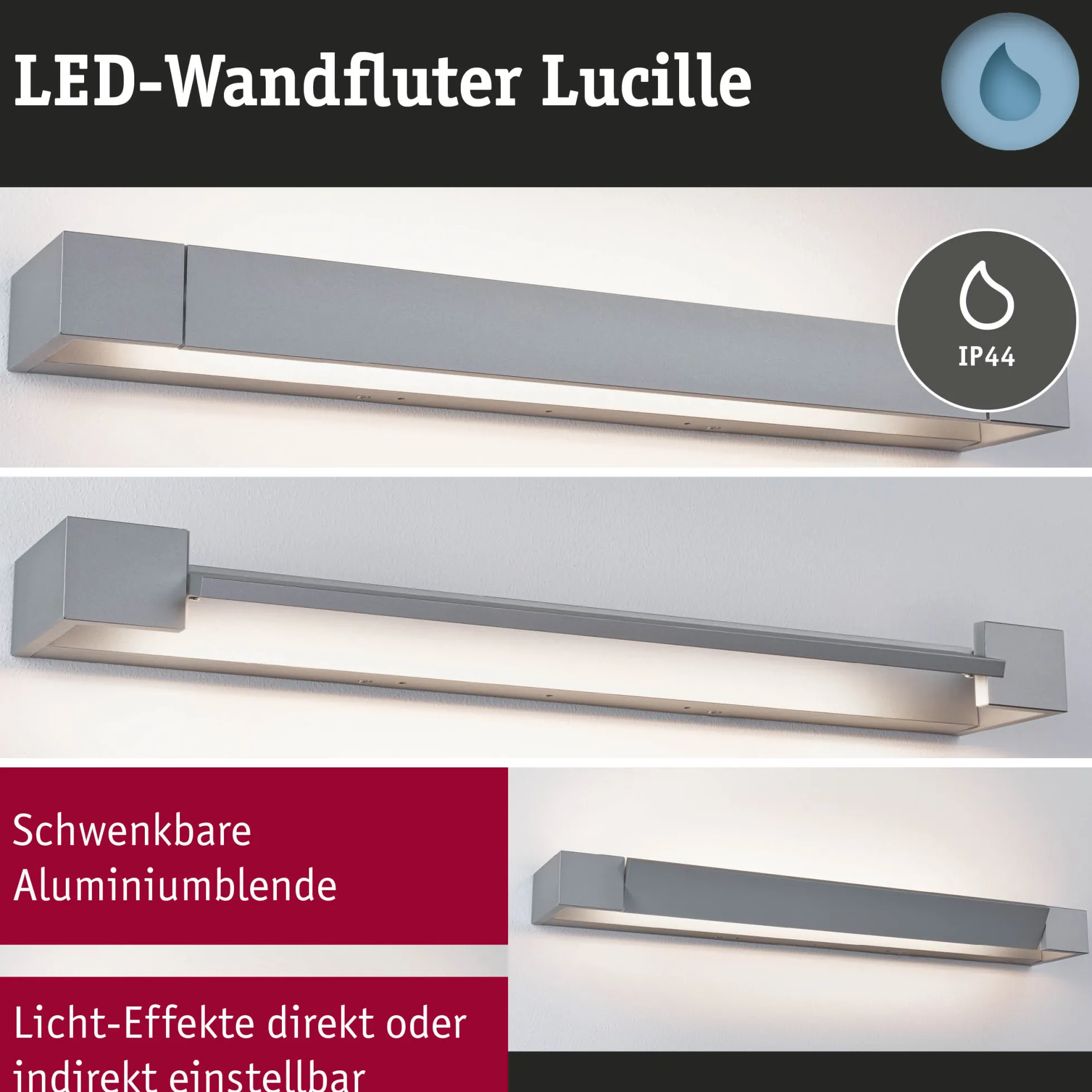 Selection Bathroom LED Wandleuchte - Lucille
