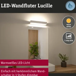 Selection Bathroom LED Wandleuchte 3-Step-Dim - Lucille