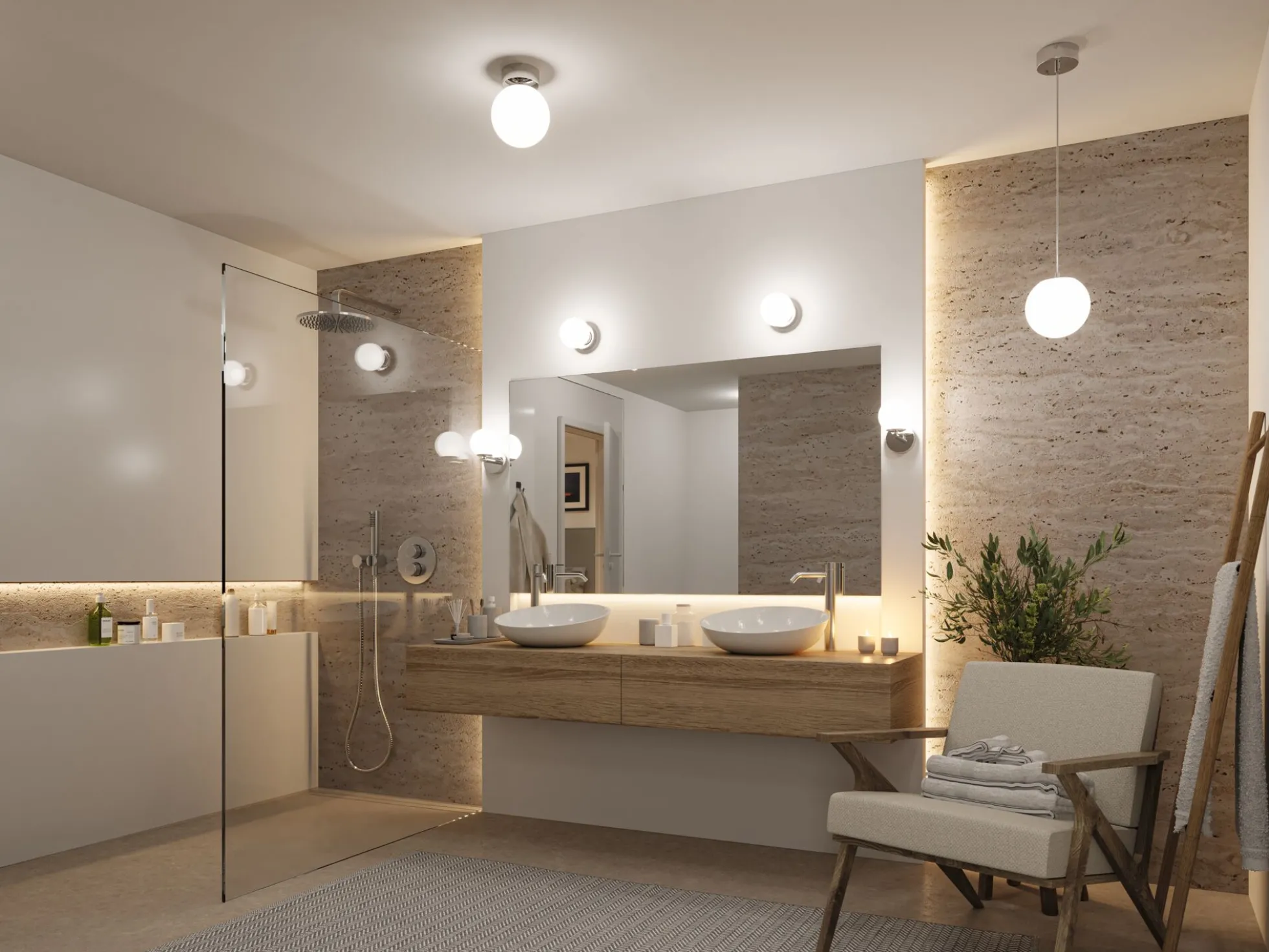 Selection Bathroom LED Wandleuchte - Gove