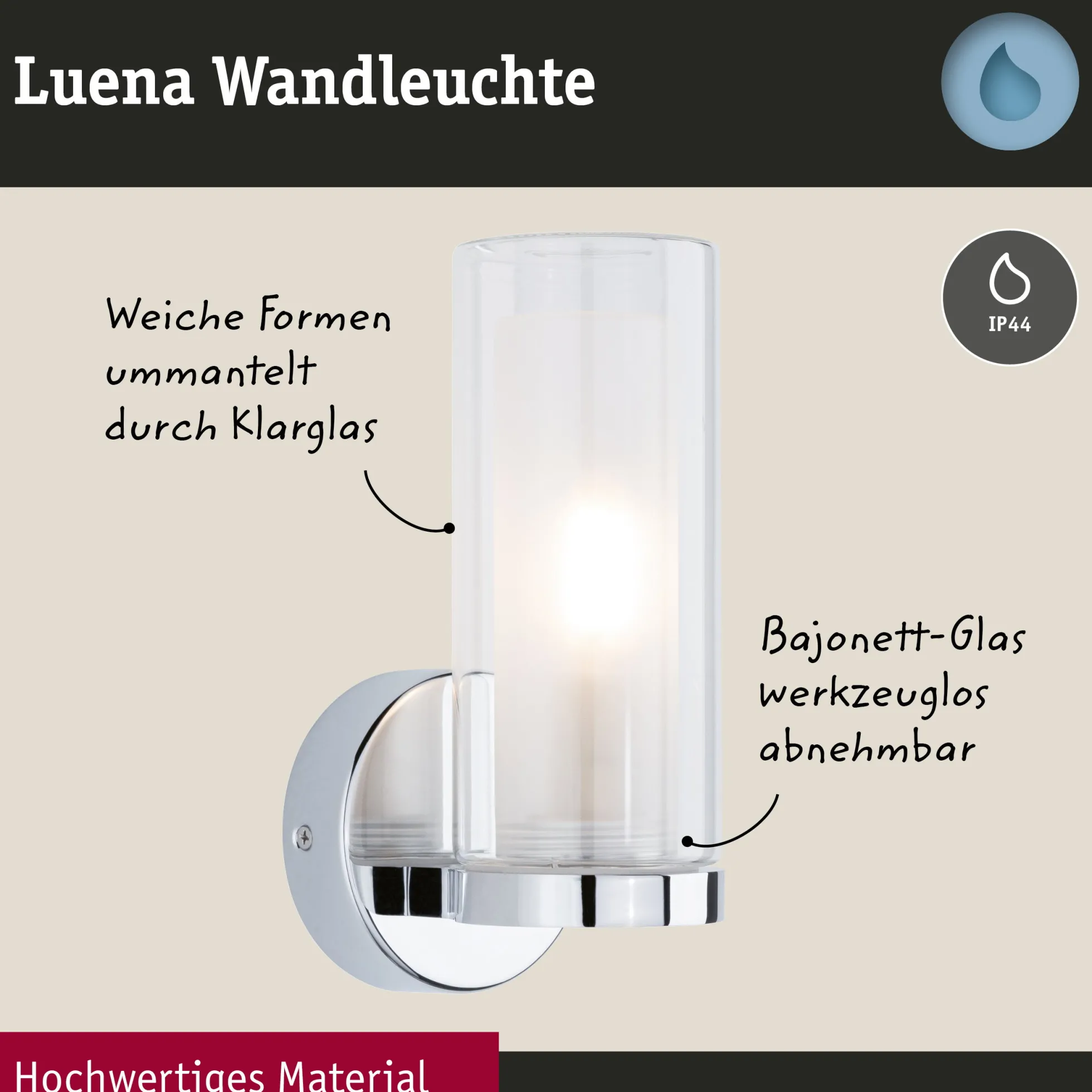 Selection Bathroom Wandleuchte - Luena
