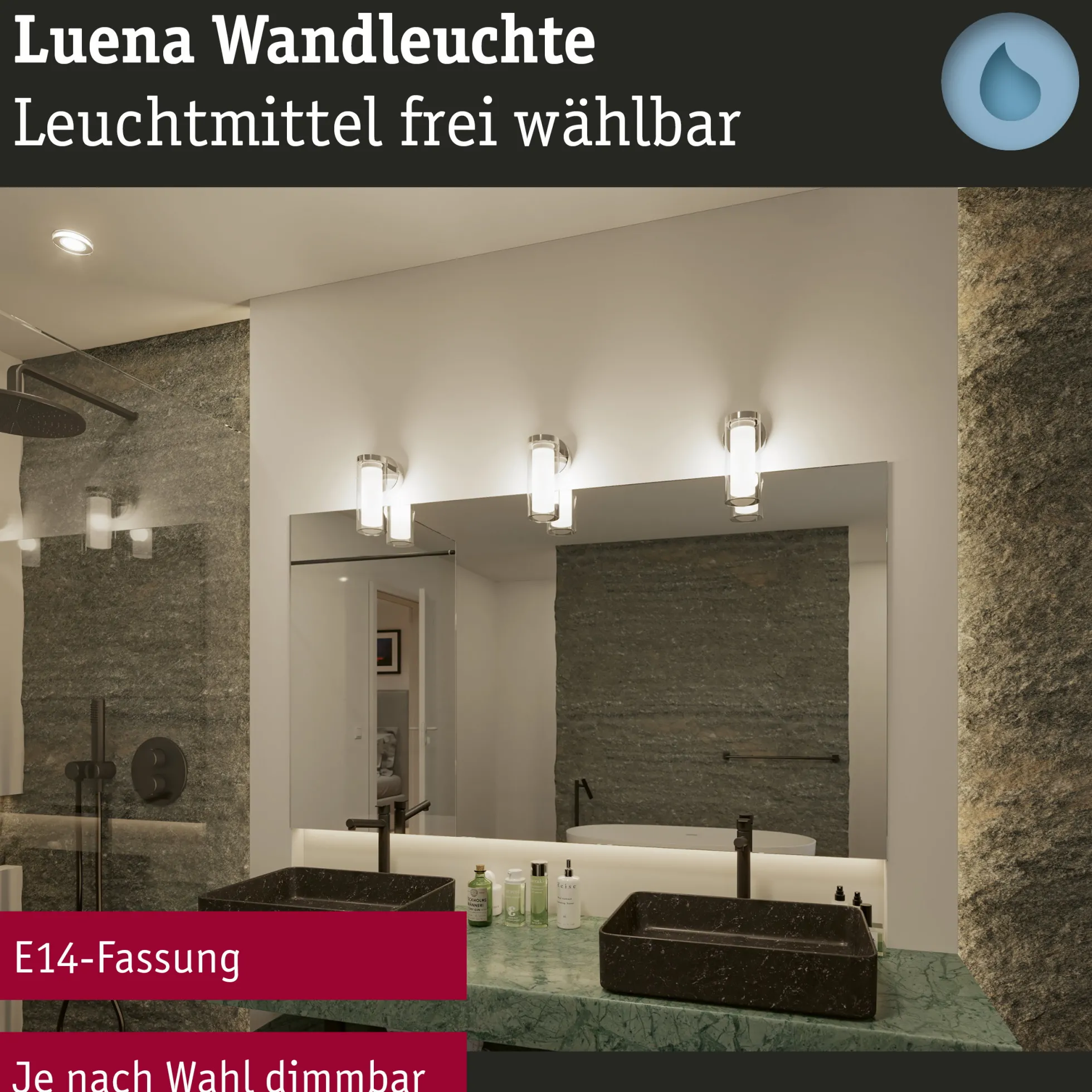 Selection Bathroom Wandleuchte - Luena