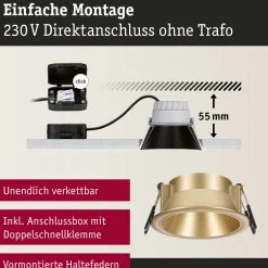 Set LED Einbauleuchte - Cole