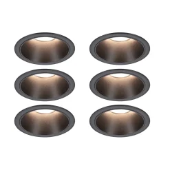 Set LED Einbauleuchte - Cole 6er-Set