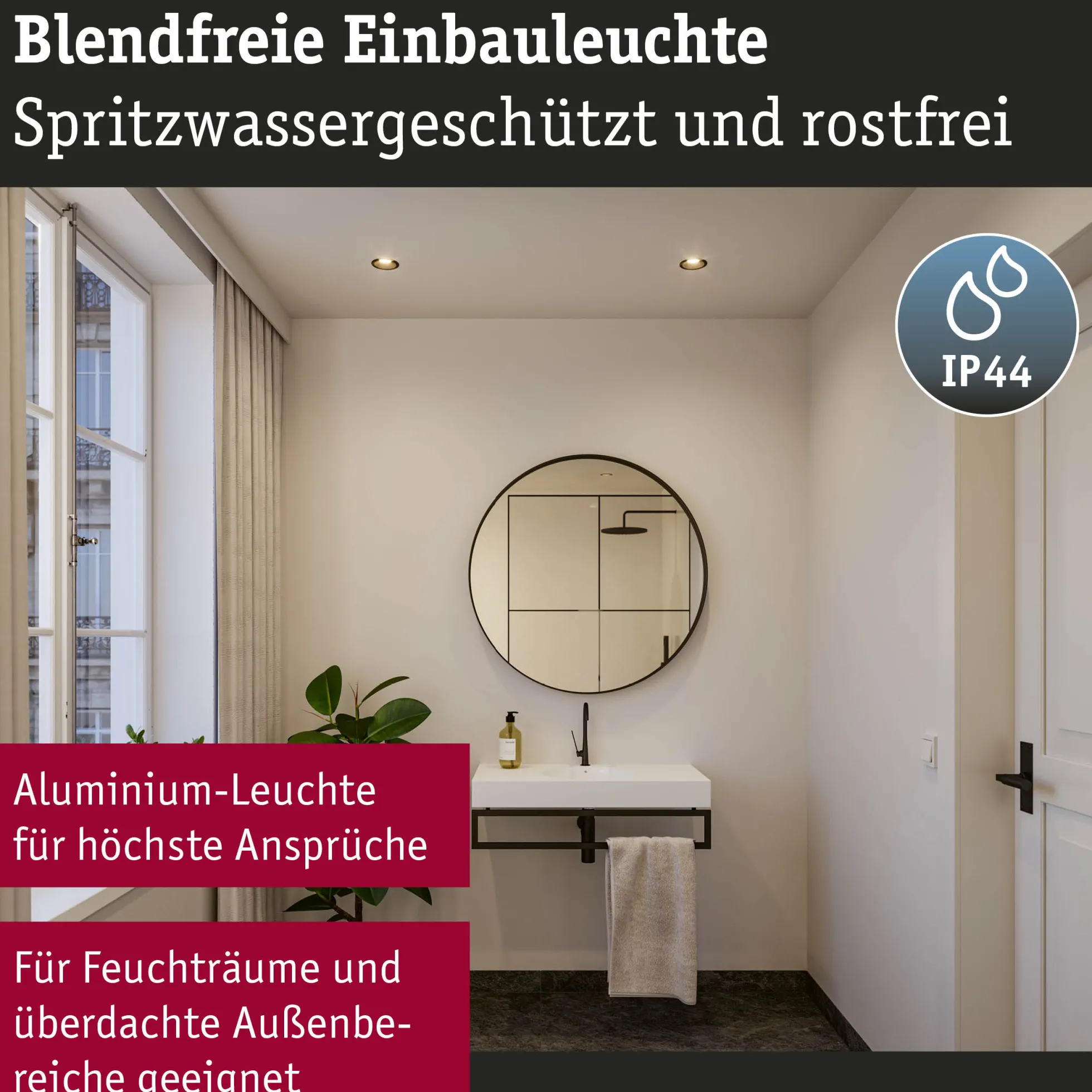 Set LED Einbauleuchte - Cole 6er-Set