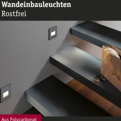 Set LED Wandeinbauleuchte - Edge 3er-Set