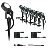 Set Plug & Shine LED Gartenstrahler - Sting 6er-Set