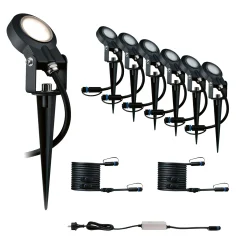 Set Plug & Shine LED Gartenstrahler - Sting 6er-Set