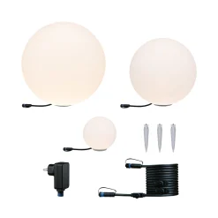 Set Plug & Shine LED Lichtobjekt - Globe Plug & Shine Lichtobjekte Set