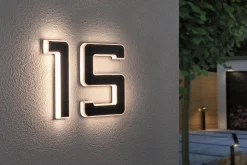 Set Solar LED Hausnummernleuchte - Nummer 15