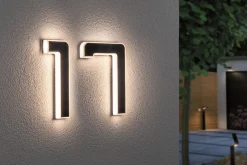 Set Solar LED Hausnummernleuchte - Nummer 17