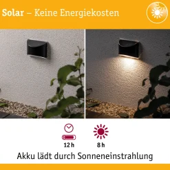 Set Solar LED Wegeleuchte - Elliot 3er-Set