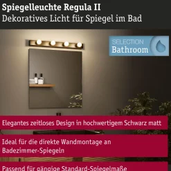 Set Spiegelleuchte - Regula II 4-flammig