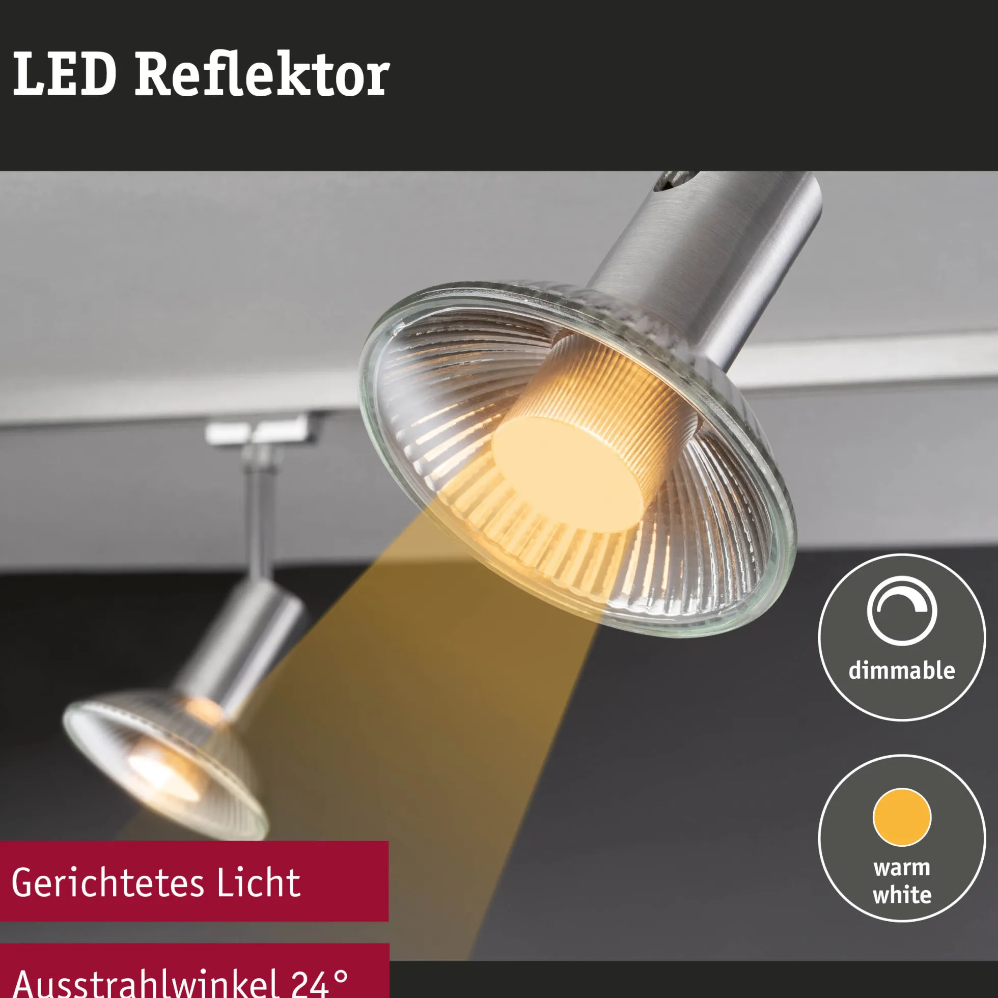 Set Standard 230V - LED Reflektor QPAR111 GU10