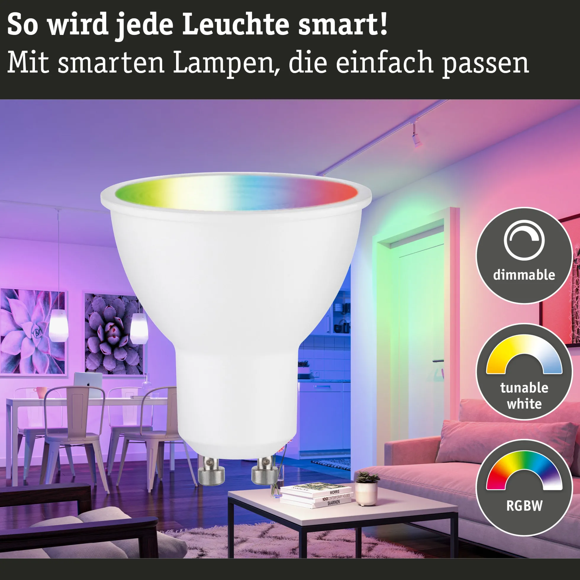 Set Standard 230V Smart Home Zigbee 3.0 - LED Reflektor GU10