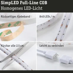 SimpLED LED Strip - Full-Line COB Komplettset
