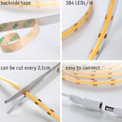 SimpLED LED Strip - Full-Line COB Komplettset