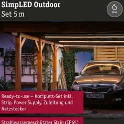 SimpLED LED Strip - Outdoor Komplettset