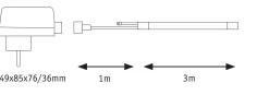 SimpLED LED Strip - Outdoor Komplettset