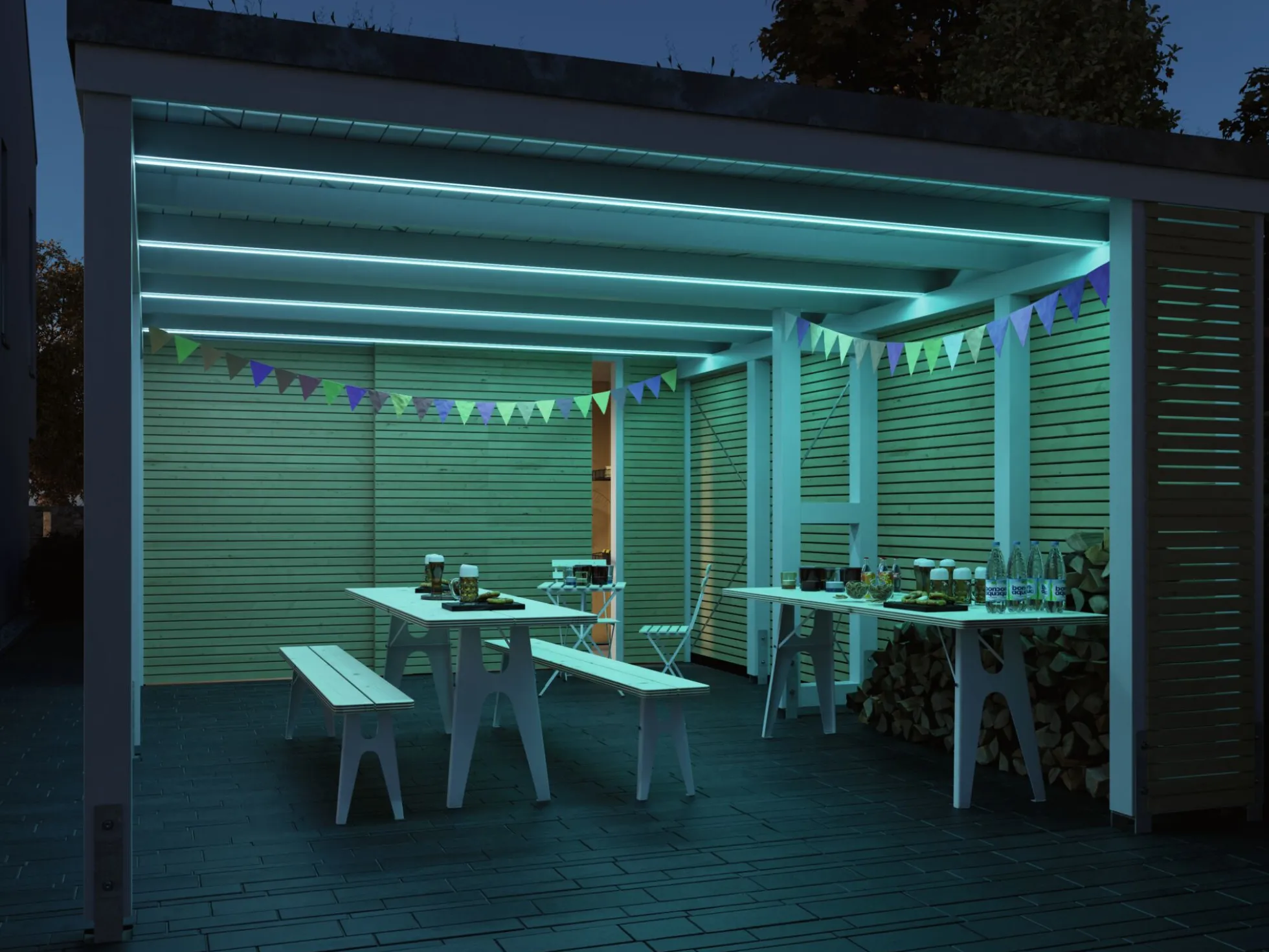 SimpLED LED Strip - Outdoor Komplettset
