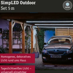 SimpLED LED Strip - Outdoor Komplettset