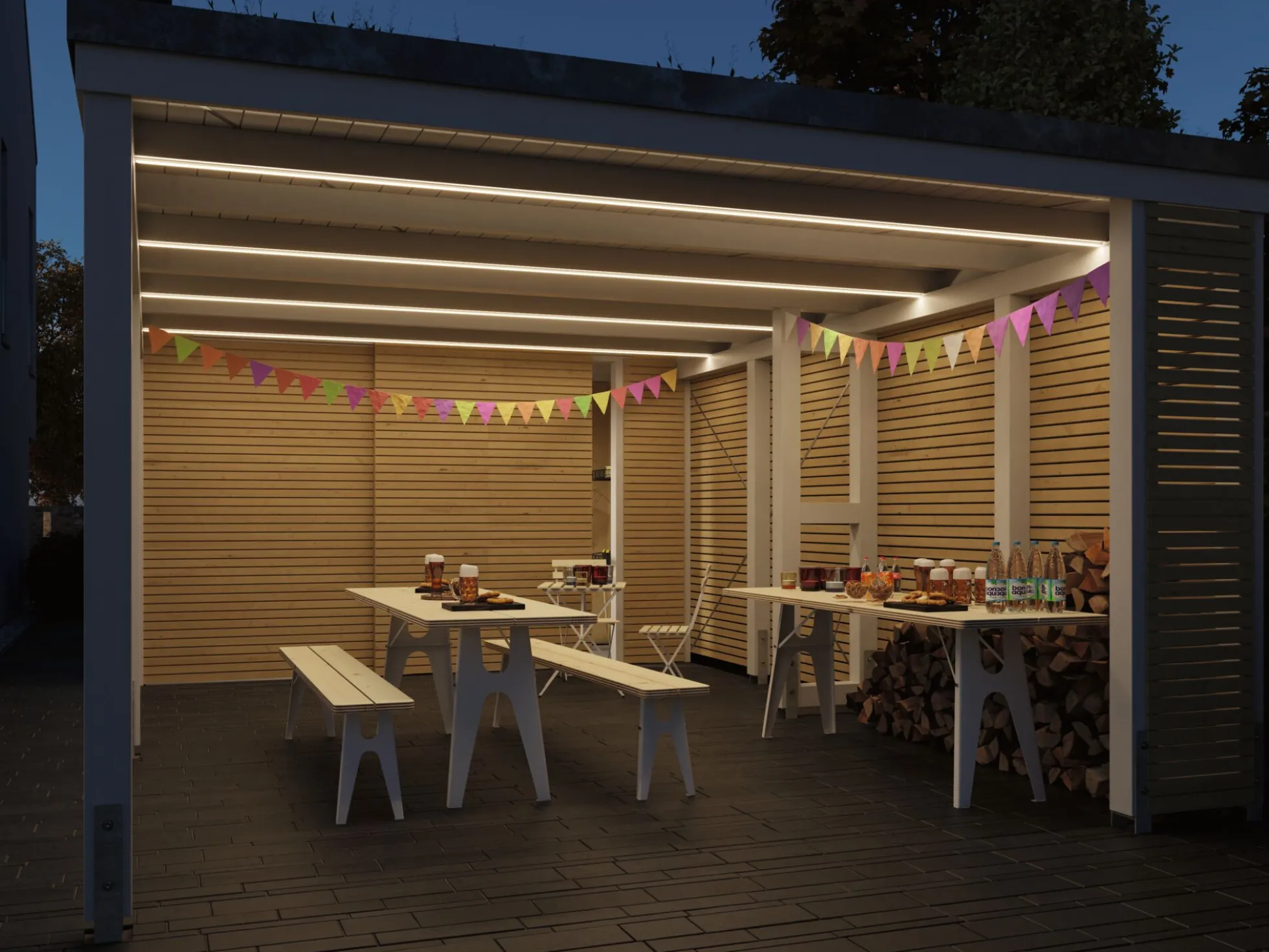 SimpLED LED Strip - Outdoor Komplettset
