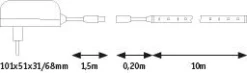 SimpLED LED Strip - Warmweiß Komplettset