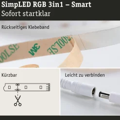 SimpLED LED Strip Smart Home Zigbee 3.0 - RGB Komplettset