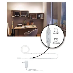 SimpLED Power LED Strip - Neutralweiß Komplettset
