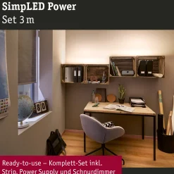 SimpLED Power LED Strip - Neutralweiß Komplettset