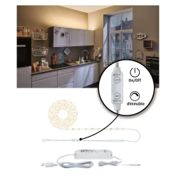 SimpLED Power LED Strip - Warmweiß Komplettset