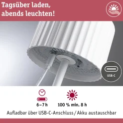Solar Akkuleuchte - Else