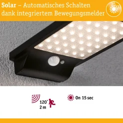 Solar LED Außenwandleuchte - Solveig