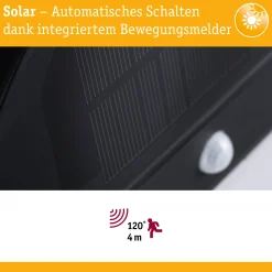 Solar LED Außenwandleuchte - Elios