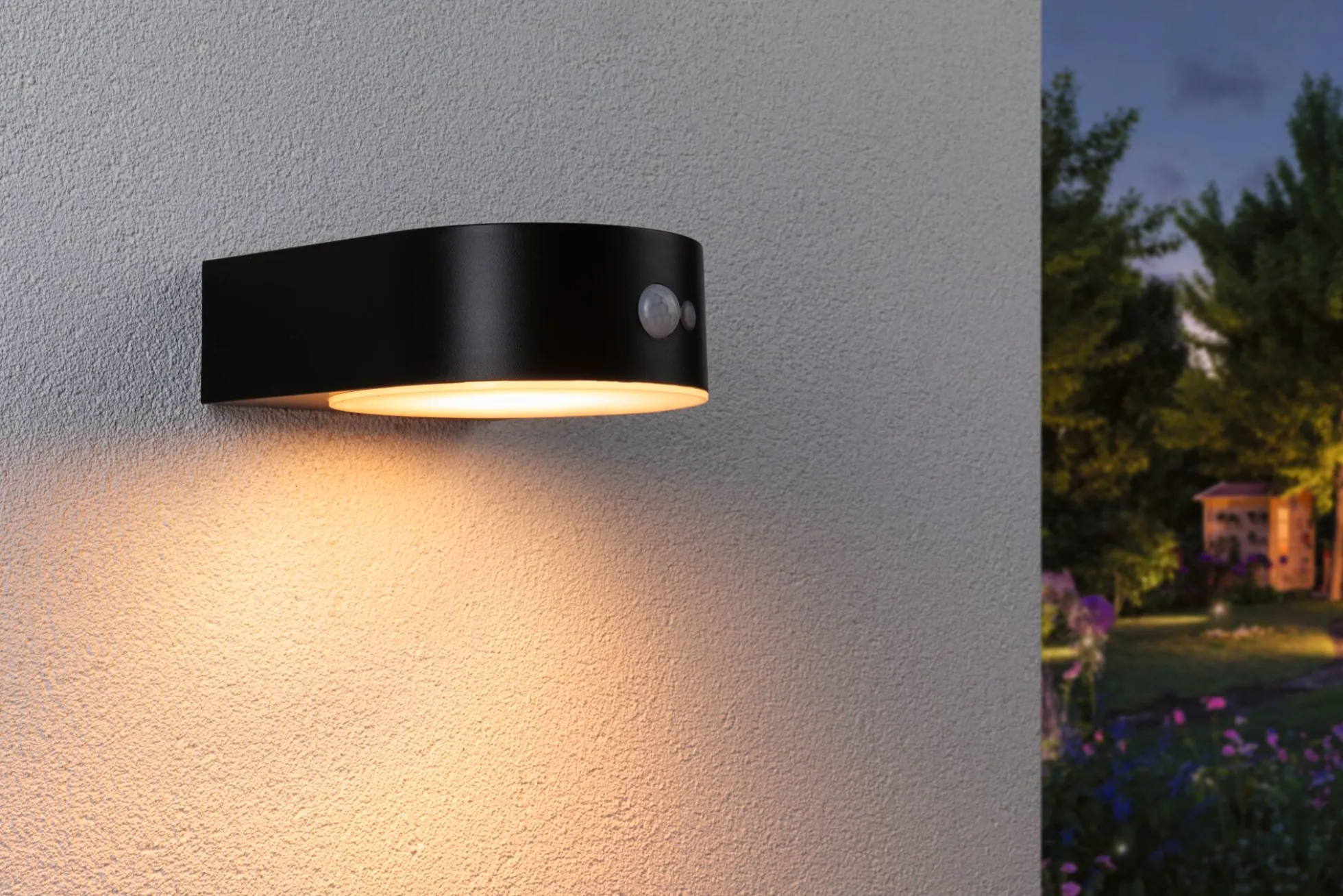 Solar LED Außenwandleuchte - Eileen insektenfreundlich
