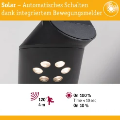 Solar LED Außenwandleuchte - Ilias
