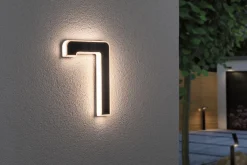 Solar LED Hausnummernleuchte - Nummer 7