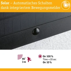 Solar LED Hausnummernleuchte - Neda insektenfreundlich