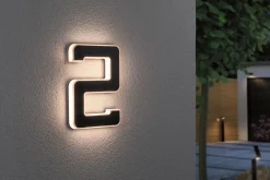 Solar LED Hausnummernleuchte - Nummer 2