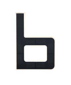 Solar LED Hausnummernleuchte - Buchstabe b